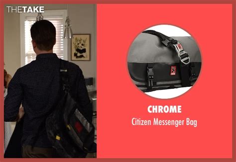 Mike Rosss Black Chrome Citizen Messenger Bag From Suits Season 5