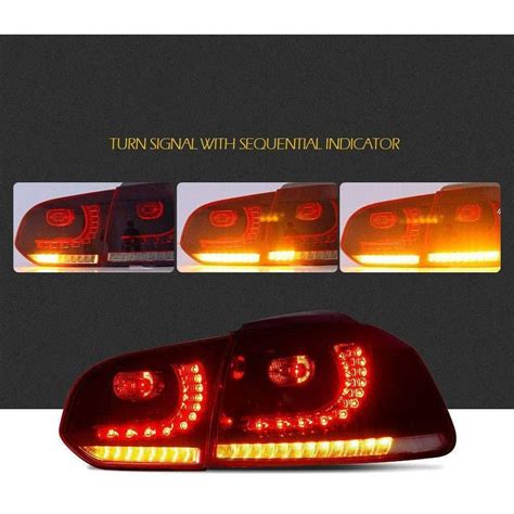 Mostplus Luces Traseras Led Compatibles Con Volkswagen Vw Golf Mk