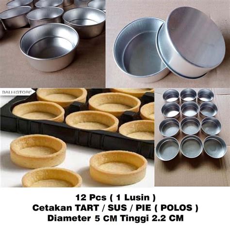 Jual Pcs Cetakan Tart Mini Cm Cetakan Tartlet Cetakan Sus Pie