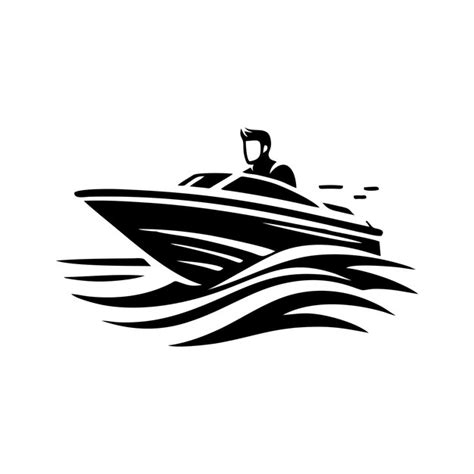 Premium Vector | Speed boat logo vector Speed boat illustration vector