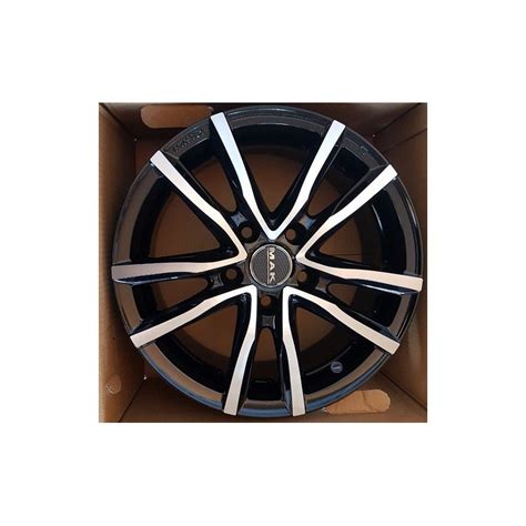 Cerchi In Lega 16 Mak Milano 5x114 3 ET40 6 5Jx16 Black Mirror