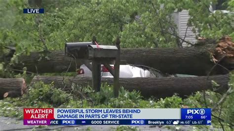 Severe Storms Leave Behind Damage Across Tri State Youtube