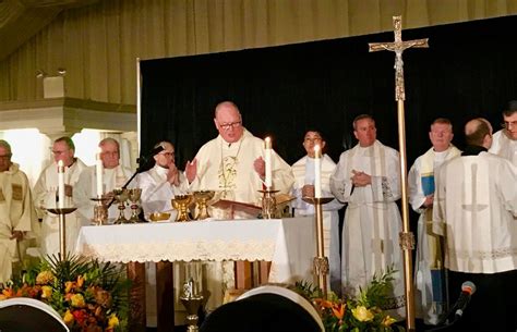 More Than 500 Gather For Cardinal Dolan Mass On Staten Island