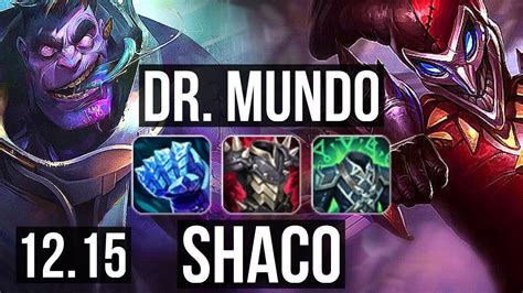 Mundo Vs Shaco Top Legendary Games Euw Diamond