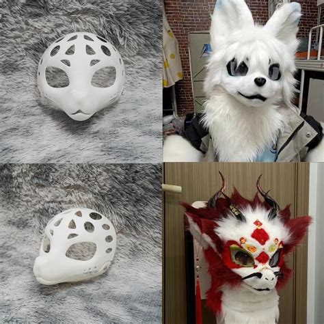 Fursuit Base Head And Eye Etsy