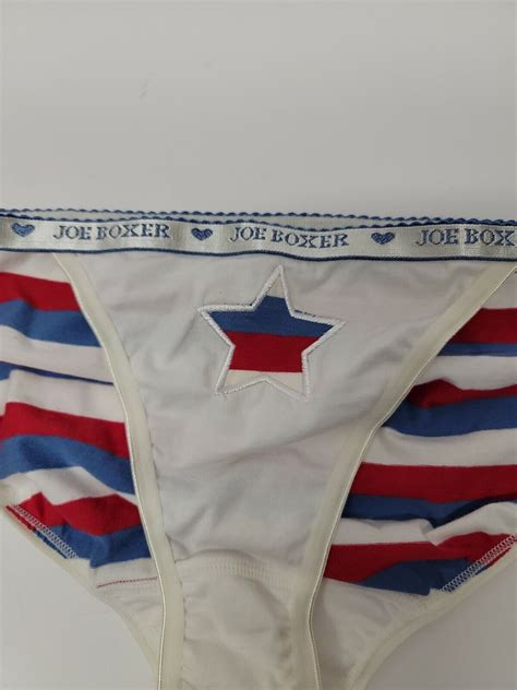 Rare Vtg Joe Boxer Bikini Panty Cotton Panties Underw Gem