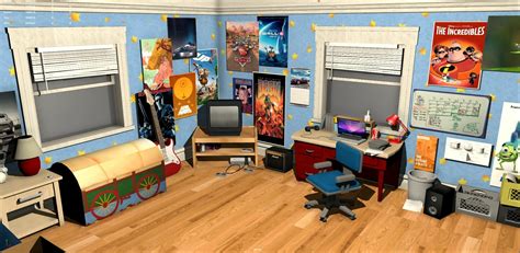 Artstation Andys Room In Toy Story 4