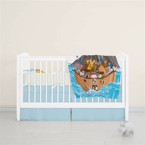 Arklife Soft Fleece Baby Blanket Noahs Ark Baby Blanket Bible Story