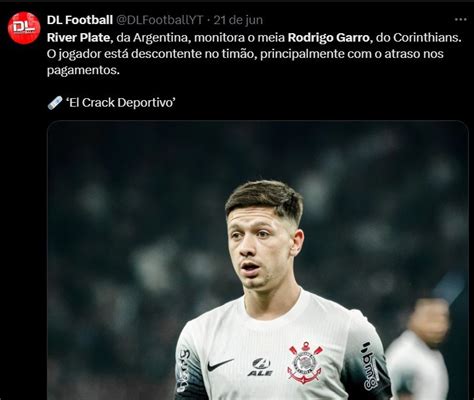 Corinthians coloca preço baixo para vender Rodrigo Garro nesta janela