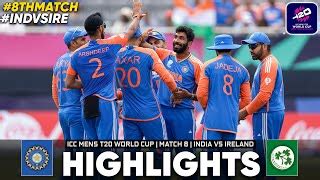 Icc T20 World Cup 2024 India Vs Ireland Full Highlights 2024 Ind Vs Ire