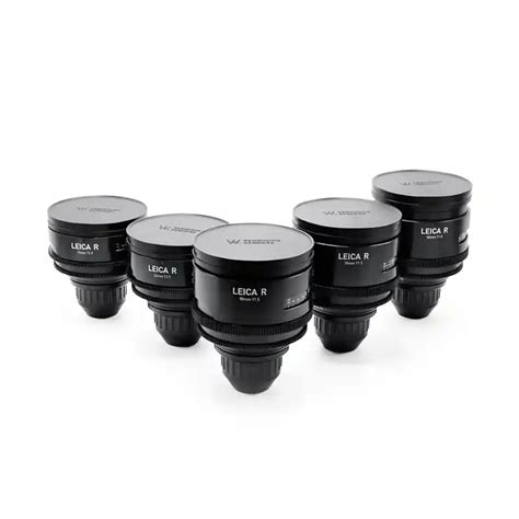 leica  rehoused prime lenses rental