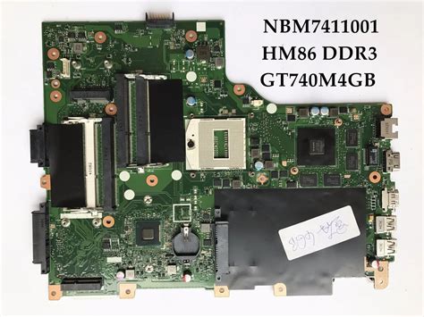 Laptop Motherboard Untuk Acer Aspire V3 772G NBM7411001 EA VA70 HW REV2