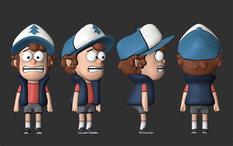 Artstation Dipper Pines Gravity Falls