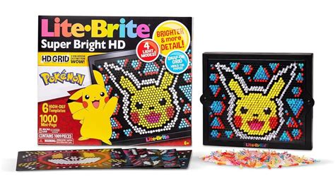 O brinquedo Pokémon Lite Brite é supereficaz em ser charmoso