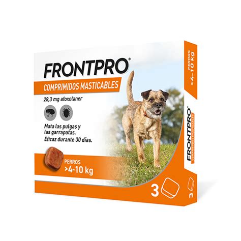 FRONTPRO 28 MG 3 COMP MAST 4 10 KG PERRO NUZOA Crecemos Para