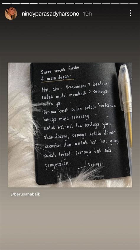 Surat Untuk Diri Sendiri Koleksi Gambar