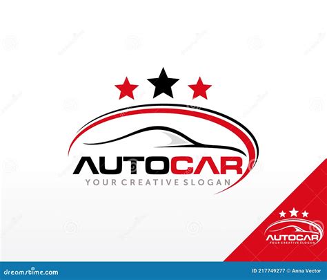 Sport Car Logo Automotive Car Showroom Car Dealer Logo Design Vector