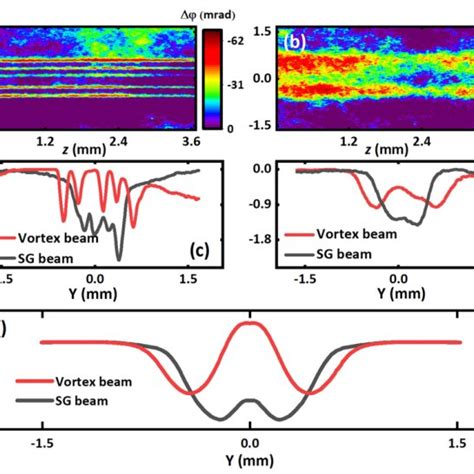 Transverse Image Of The Filaments Produced By The Vortex Beam With