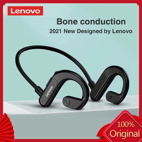 Lenovo X Bone Conduction Bluetooth Earphone Sport Waterproof Wireless