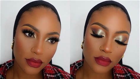 In Depth Detailed Holiday Full Glam Makeup Tutorial For Beginners