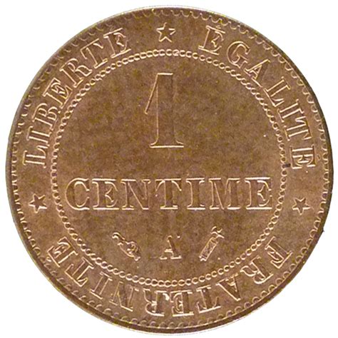 11510 III ème République 1 Centime Cérès SUP 1 Centime De 16 à