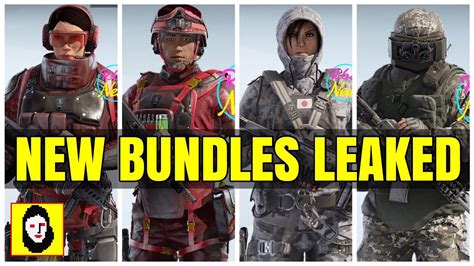 NEW BUNDLES FOR LESION YING TACHANKA HIBANA LEAKED Rainbow Six