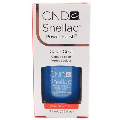 Cnd Shellac Uv Gel Polish 025 Oz Nib Water Park Ebay