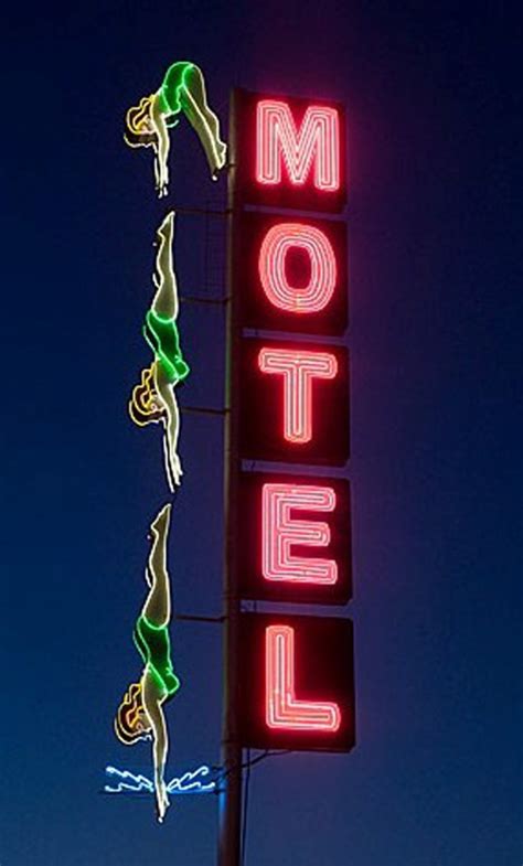 Motel vintage signs | my blue flamingo