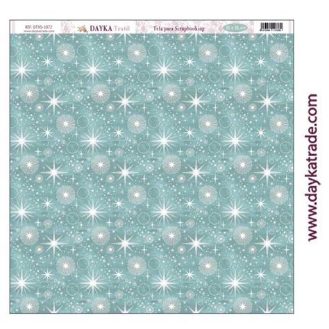 Dtxs Tela Para Scrapbooking Fondo Estrellas Colecci N Una