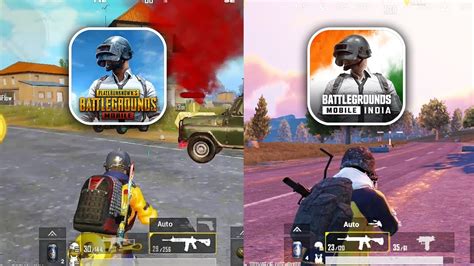 Pubg Mobile Vs Battlegrounds Mobile India Quick Comparison Pubg