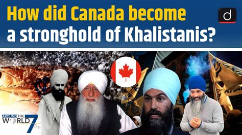 History Of Khalistan Movement In Canada। Around The World । Drishti Ias Youtube