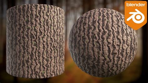 Procedural Tree Bark Material Blender Tutorial Youtube