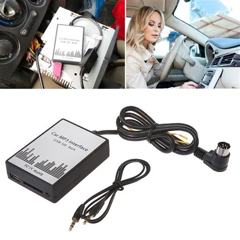 High Quality Usb Sd Aux Car Mp Music Player Adapter For Volvo Hu