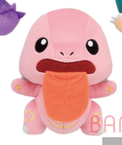 BANPRESTO Original Pokemon Lickitung Tongue Out Plush From Japan