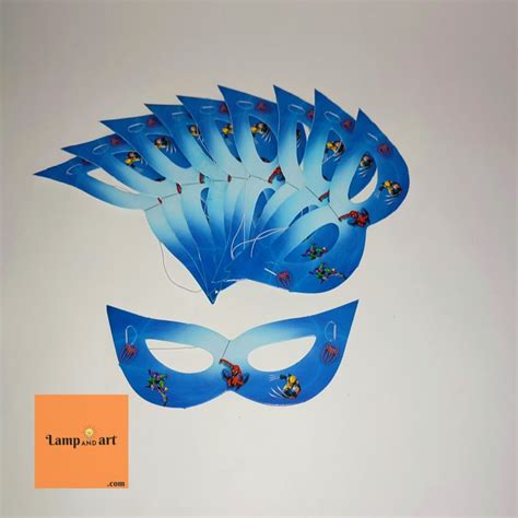 Парти маски Спайдърмен - Lampandart