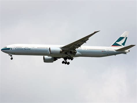 B KPG Cathay Pacific Airways Boeing 777 367 ER JFK John Boulin Flickr