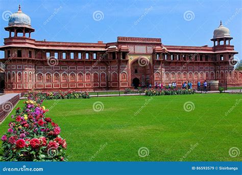 Jahangiri Mahal Agra Fort Editorial Stock Image Image Of Babur 86593579