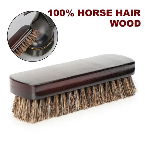 Horse Hair Shoe Brushes Cleaning Polishing Leather Care Temu