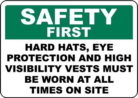 Ppe Must Be Worn At All Times Sign Save Instantly