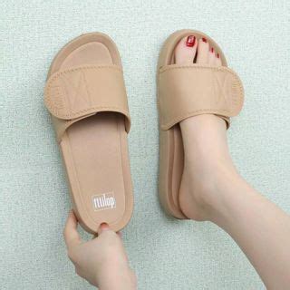 Hongfa Fttilop Fashion Slipper Sandal For Women Simple Strap Slipper