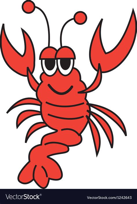 Lobster Royalty Free Vector Image - VectorStock