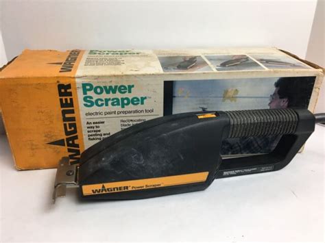 Wagner Electric Power Paint Scraper Preparation Tool Handheld Made In