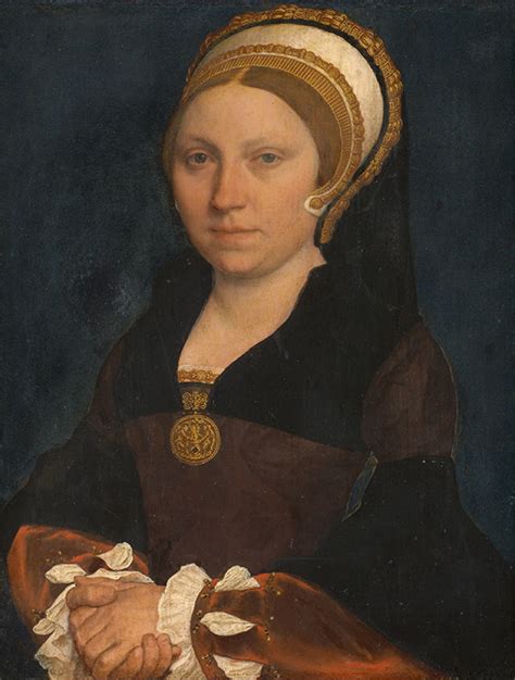 Portrait Of An English Lady Holbein Capturing Character The Morgan