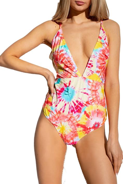 One Piece Floral Swimsuit Zadig And Voltaire Tsigaloglou Collection