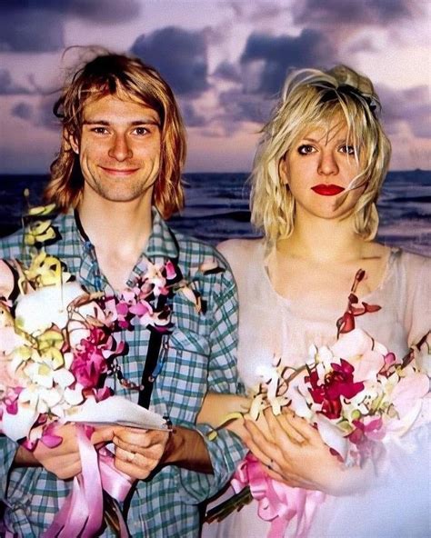 Kurt Cobain Und Courtney Love