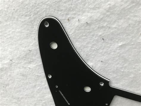 For Ibanez Rg 350 Ex Style Guitar Pickguard Scratch Plate 3 Ply Black Guitar Parts