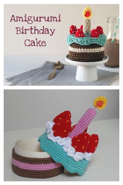 Amigurumi Birthday Cake Free Crochet Patterns DIY Magazine Crochet