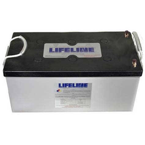 12 Volt 255 Ah 8d Sealed Agm Concorde Lifeline Gpl 8da Deep Cycle Rv Battery