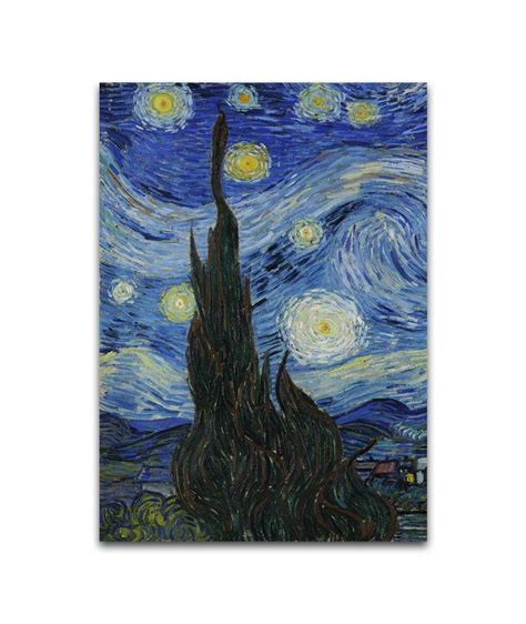 Obraz drukowany Van Gogh Gwiaździsta noc pionowy sklep Grafiki