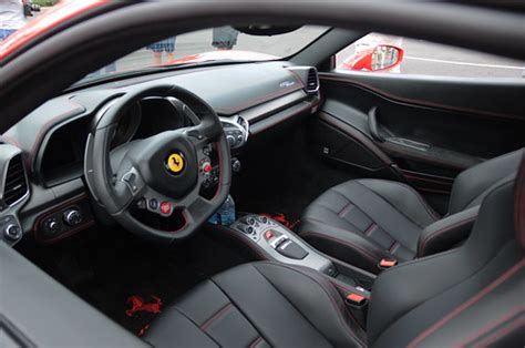 Ferrari 458 Italia Black Interior